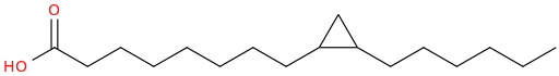 Hexadecanoic acid, 9,10 methylene 